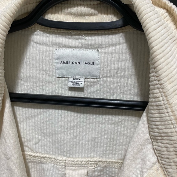 Crop style corduroy shirt - Picture 2 of 5